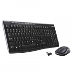 (Renewed) Logitech Wireless Mk270R Keyboard And Mouse Set