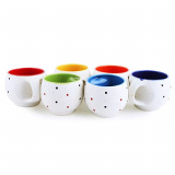 Mariner’S Creation Ceramic Tea Cup – 6 Pieces, Multicolour