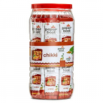 Paper Boat Chikki Jar, Peanut Bar, No Added Preservatives And Colours (50 Pieces, 16G Each)