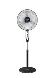Marc Stand Ms-29 400 Mm High Speed Pedestal Fan (Black) : Pack Of 3