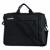 Gabelit Office Laptop Bags Briefcase 15.6 Inch For Women And Men (Black)