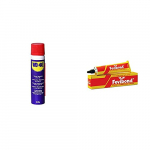 Pidilite Wd-40, Multipurpose Spray For Home Improvement, Loosens Stuck & Rust Parts, Removes Stain & Sticky Residue, 63.8G+Pidilite Fevibond For Sticking Leather Rubber Rexine (50Ml)