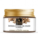 Good Vibes Sandalwood De-Oiled Wood Powder Face Pack – 18 G – Skin Exfoliation For Acne, Ageing And Tan, Sun Protection – Cruelty Free