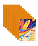 Bambalio Bsc-100 Colour Paper- Pack Of 200 Sheets Smooth Finish 75 Gsm/ A4 Size Orange Color Paper