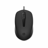 Hp 150 Wired Mouse- Elegant Ergonomic Design, 1600 Dpi Optical Tracking, Usb Plug & Play / 3 Years Warranty (240J6Aa), Black