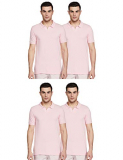 Amazon Brand – Symbol Men’S Solid Regular Polo Shirt (Jc-Po4_Pink M)