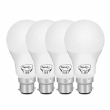 Pigeon 9W B22 Led Multicolour Bulb, Pack Of 4, (Joy)