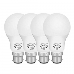 Pigeon 9W B22 Led Multicolour Bulb, Pack Of 4, (Joy)