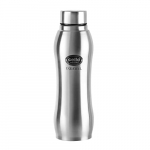 Cello Aqua Pro Stainless Steel Water Bottle, 1000 Ml, Set Of 1, Silver