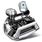 Cosmic Byte Cosmobuds X100 True Wireless (Tws) In-Earbuds, Bt 5.3, 40 Hrs Playtime, 38Ms Latency, Music Mode & God Mode, Enc, Pinch Touch Controls, Ipx5 Water Resistant, Voice Assistant (Black)