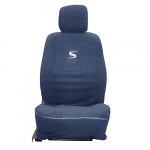 Kingsway Pure Cotton Towel Fabric Seat Covers For Maruti Suzuki Ritz (Model Year : 2009 – 2015)(Color: Grey)