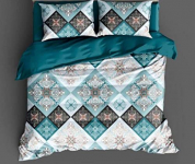 Pridhi Super Cotton Double Bedsheet With Two Pillow Cover For Home, Bedroom, Kids Bedsheet (90 X 90 Inch, Multi 11)