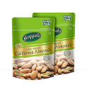 Happilo 100% Premium California Almonds, Raw Badam Dry Fruit, High Protien Snack And Super Healthy Nuts, Whole Natural, 500 G, Pack Of 2