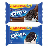 Cadbury Oreo Vanilla & Choco Jumbo Packs 500Gm (Pack Of 2)
