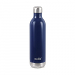 Cello Slender Stainless Steel Double Walled Water Bottle, Hot And Cold, 900Ml, 1Pc, Blue, Large (Clo_Ss_Slndr_900Ml_Blu)