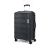 Lattitude By Provogue Core Cabin Suitcase 55 Cm 20 Inch Polypropylene Hard Trolley Bag, 8 Spinner Wheels, Recessed Number Lock, Lightweight Carry-On Luggage For Men & Women Aegean Blue/Meadow Yellow