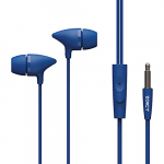 Edict By Boat Strikers Eep01 Wired In Ear Earphone With Mic (Blue)