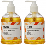 Amazon Brand – Solimo Handwash Liquid, Orange Ginger – 250 Ml (Pack Of 2)