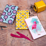 Doodle Majestic Misfit Notebook Diary, Paper Uv Finish, Soft Cover, Ruled, 200 Pages, A5 (8.5″X 5.5″), 80 Gsm, Birthday Gift