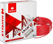 Havells Lifeline Cable Whffdnra11X0 1 Sq Mm Wire (Red)