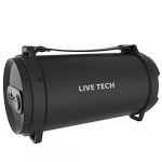 Live Tech Xtyle Wireless Wooden Speaker With Powerful Sound Bs02 (Xtyle-Black)
