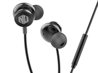 Nu Republic Jaxx 10 Wired Earphone With 10Mm Drivers, Deep Bass And Mic – Black