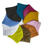 Air-Purifying Respirator, Half Mask, (Pack Of 10) Multicolor