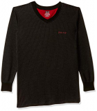 Zoiro Men’S Striped Vests (Vnfs_Carbon Black_Small)