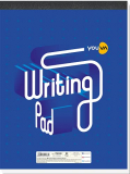 Navneet Youva | Writing Pad | Size No. 4 With Flap | 21.5 Cm X 28.5 Cm | Single Line Notepad | 80 Pages | Pack Of 6, Multicolor (22838)