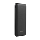 Urbn 10000Mah Li-Polymer Ultra Compact Type-C Power Bank With 12W Fast Charge, Type C & Micro Input (Black)