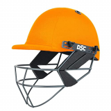 Dsc Fort44 Cricket Helmet For Men & Boys (Adjustable Steel Grill | Back Support Strap |Color: Yellow | Light Weight | Size :Small