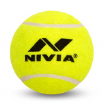 Nivia Light Weight Rubber Tennis Cricket Ball (Pack Of 12, Yellow)