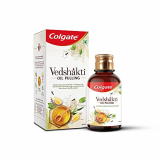 Colgate Vedshakti Oil Pulling Ayurvedic Mouthwash,200Ml, Antioxidant-Rich Blend Of 5 Oils Sesame, Clove, Eucalyptus, Holy Basil, And Lemon For Oral Detox