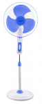 Candes Platine 400Mm 3 Blade Automatic Oscillation Pedestal Fan With 2 Year Warranty, (White Blue)
