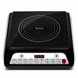Lifelong Inferno Llic30 2000 Watt Induction Cooktop For Home With 7 Preset Indian Menu Option And Auto-Shut Off | Easy Cooking, 1 Year Warranty (Grey)