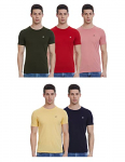 Cazibe Men’S Regular T-Shirt (Cz11102_Combo 6 Xl)