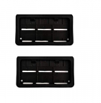 Bike Number Plate Frame (Standered Number Plate Holders Front And Back Same Plate For Activa Only) By Vardhman Fashion
