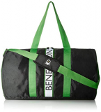 United Colors Of Benetton Polyester 50 Cms Black Green Travel Duffle (0Ip6Dfbgmp02I)