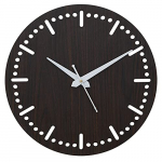 Webelkart Premium Round Wooden Wall Clock For Home And Office Decor| Wall Clock For Bedroom, Living Room (12 Inches,Without Glass)