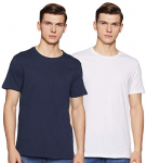 Amazon Brand – Symbol Men’S Solid Regular Fit Half Sleeve Cotton T-Shirt (Combo Pack Of 2) (Aw17Plpo2-10_S_Multicolor10)