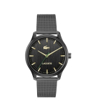 Lacoste Lisbon Qtz Basic Black Round Dial Men’S Watch|Stainless Steel Material|Multi Color Band – 2011375