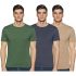 Amazon Brand – Symbol Men’S Solid Regular Fit Half Sleeve Cotton T-Shirt (Combo Pack Of 2) (Aw17Plpo2V3_S_Dark Grey Melange And Iris Navy)