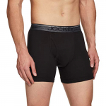 Jockey Men’S Super Combed Cotton Rib Fabric Boxer Briefs With Front Fly, Ultrasoft And Durable Waistband (Pack Of 2) 8009_Brown_Xxl