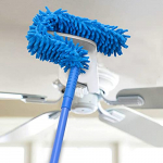 Quixxly Foldable Microfiber Fan Cleaning Duster Steel Body Flexible Fan Mop For Quick And Easy Cleaning Of Home, Kitchen, Car, Ceiling, And Fan Dusting Office Fan Cleaning Brush With Long Rod