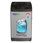 Bosch 8 Kg 5 Star Fully Automatic Top Load Washing Machine,Powerwave Wash,Inbuilt Dual Lint Filter, Stainless Steel Variodrum With 5 Fin Pulsator, Flex Drain, Water Save,Dark Grey (Woe80Ah0In)
