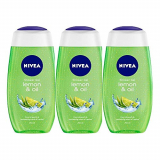 Nivea Lemon And Oil Shower Gel, 250Ml (Pack Of 3)