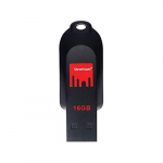 Strontium Pollex 16Gb Usb Pen Drive (Black/Red)