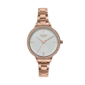 Sonata Poze 9 With Quartz Analog Silver Dial Iprg Strap Watch For Women – Sp80187Wm01W