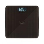 Acasa Digiscale Silica Digital Body Weight Machine With Lcd Display & Step-On Technology (Brown)