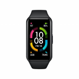 Honor Band 6 Meteorite Black – 1.47” Amoled Touch Display, Smart Watch Like Design, 14 Days Battery, Spo2, 24/7 Heart Rate, Stress & Sleep Monitor, Personalised Watch Faces, Workout Auto-Detection